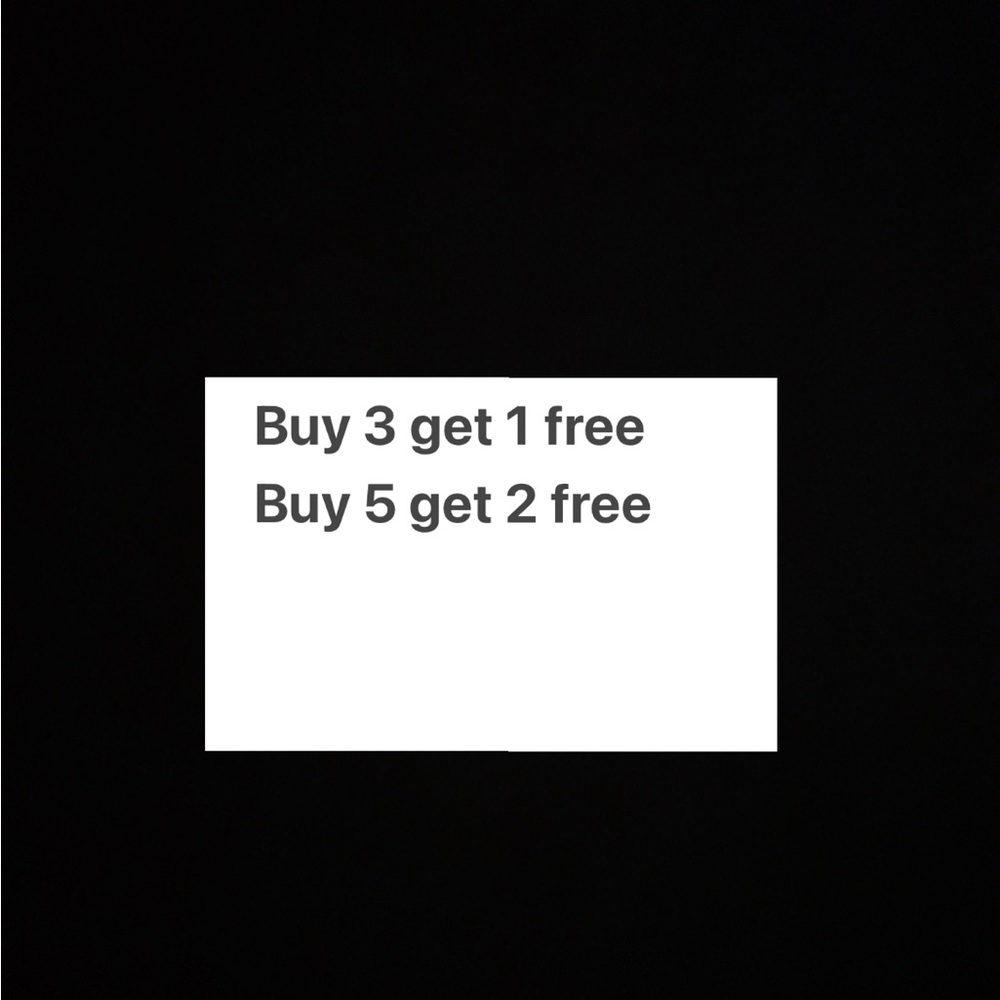Black and White Promotional Sign